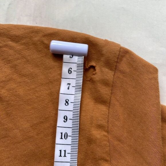 Timberland Men’s Tan & White Long Sleeve T Shirt Size Medium New with defect - Picture 10 of 13